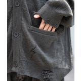 ダメージジャガードカーディガン | WEGO【MEN】 | 詳細画像7 