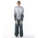 スーパーバギーラインストーンデニムパンツ | WEGO【MEN】 | 詳細画像12 