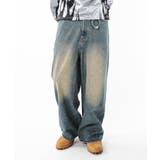 スーパーバギーラインストーンデニムパンツ | WEGO【MEN】 | 詳細画像25 