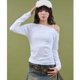 サイドギャザースタッズTOP | WEGO【WOMEN】 | 詳細画像4