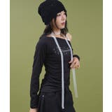 サイドギャザースタッズTOP | WEGO【WOMEN】 | 詳細画像10