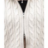 フェイクファー付きケーブルニットパーカー | WEGO【WOMEN】 | 詳細画像8