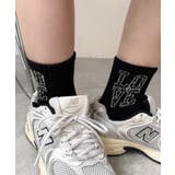 LOVEロゴソックス | WEGO【WOMEN】 | 詳細画像3