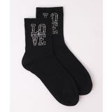 LOVEロゴソックス | WEGO【WOMEN】 | 詳細画像6