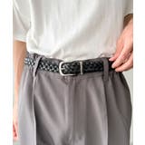 Mレザーメッシュベルト | WEGO【MEN】 | 詳細画像1 
