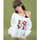 レオパードロゴオフショルSWT | WEGO【WOMEN】 | 詳細画像1