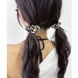 L2Pベロアレオパードミニシュシュ | WEGO【WOMEN】 | 詳細画像2