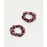 L2Pベロアレオパードミニシュシュ | WEGO【WOMEN】 | 詳細画像7