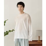 オフホワイト | ルーズスプレーT(LS) | WEGO【MEN】