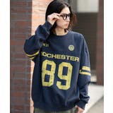 ケミカルウォッシュナンバリングプルオーバー | WEGO【MEN】 | 詳細画像1 