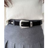 ブラックその他 | Lハートスタッズシャギーベルト | WEGO【WOMEN】