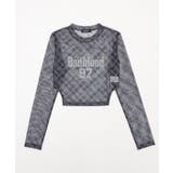 ナンバーロゴチェックシアートップ | WEGO【WOMEN】 | 詳細画像13