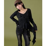 ブラック | サイドテールデザインTOP | WEGO【WOMEN】