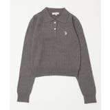 別注USPOLOケーブルニットポロ | WEGO【WOMEN】 | 詳細画像20 