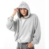 杢グレー | バルーンクロップドプルパーカー | WEGO【MEN】