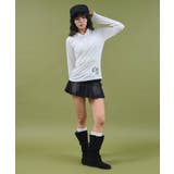 キーネックロゴデザインフーディー | WEGO【WOMEN】 | 詳細画像7 