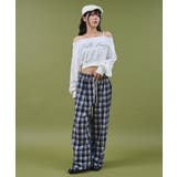 ワイドショルダーロゴスウェット | WEGO【WOMEN】 | 詳細画像2 