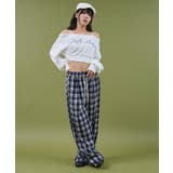 ワイドショルダーロゴスウェット | WEGO【WOMEN】 | 詳細画像7 