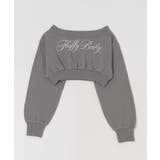 ワイドショルダーロゴスウェット | WEGO【WOMEN】 | 詳細画像13 