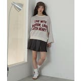 レタリングニットプルオーバー | WEGO【WOMEN】 | 詳細画像3 