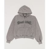 グレー | ショートグラフィックZIPパーカー | WEGO【MEN】