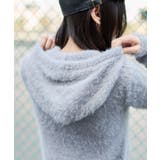 シャギーニットジップパーカー | WEGO【WOMEN】 | 詳細画像5 