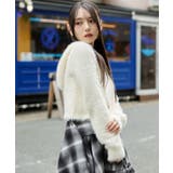 シャギーニットジップパーカー | WEGO【WOMEN】 | 詳細画像10 