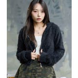 シャギーニットジップパーカー | WEGO【WOMEN】 | 詳細画像17 