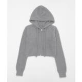 シャギーニットジップパーカー | WEGO【WOMEN】 | 詳細画像21 