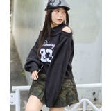 オープンショルダーナンバリングニット | WEGO【WOMEN】 | 詳細画像10 