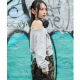 オフショルショートスウェット | WEGO【WOMEN】 | 詳細画像8 