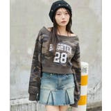 オフショルショートスウェット | WEGO【WOMEN】 | 詳細画像13 