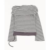 ロゴスタッズボーダーオフショルトップ | WEGO【WOMEN】 | 詳細画像17 