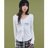 ロゴ刺繍レースフックカーデ | WEGO【WOMEN】 | 詳細画像4