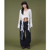 バンダナ付きリジットワイドデニム | WEGO【WOMEN】 | 詳細画像2