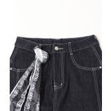 バンダナ付きリジットワイドデニム | WEGO【WOMEN】 | 詳細画像10