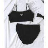 ブラック | Liliane Ciel レオパードハート | WEGO【WOMEN】