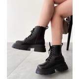 レースアップショートブーツ | WEGO【WOMEN】 | 詳細画像1 