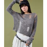 ダメージショートニット | WEGO【WOMEN】 | 詳細画像7