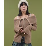 オフショルダブルジップニット | WEGO【WOMEN】 | 詳細画像4