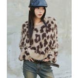 レオパードシャギーショートニット | WEGO【WOMEN】 | 詳細画像7 