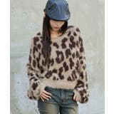 レオパードシャギーショートニット | WEGO【WOMEN】 | 詳細画像8 