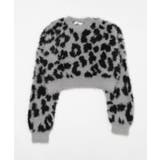 レオパードシャギーショートニット | WEGO【WOMEN】 | 詳細画像21 