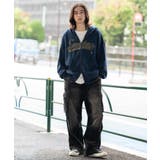 レオパードワッペンダブルZIPパーカー | WEGO【MEN】 | 詳細画像2 
