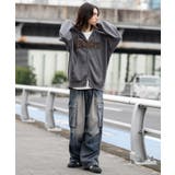 レオパードワッペンダブルZIPパーカー | WEGO【MEN】 | 詳細画像4 