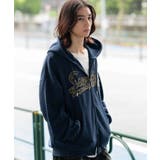 レオパードワッペンダブルZIPパーカー | WEGO【MEN】 | 詳細画像10 