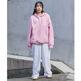 エンボスステッチロゴプルパーカー | WEGO【MEN】 | 詳細画像7 