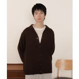 ブラウン | ブークレボタンカーディガン | WEGO【MEN】