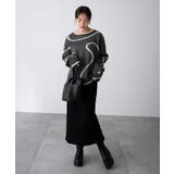 ニュアンスライン配色プルオーバー | WEGO【WOMEN】 | 詳細画像11 