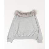 ファーオフショルダースターロゴプルオーバー | WEGO【WOMEN】 | 詳細画像20 